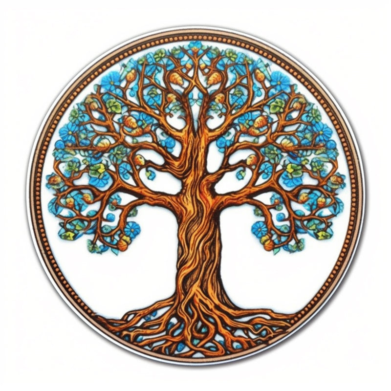 Handdraw Tree Forest Logo Elements Vector- Illustration Image Free Download