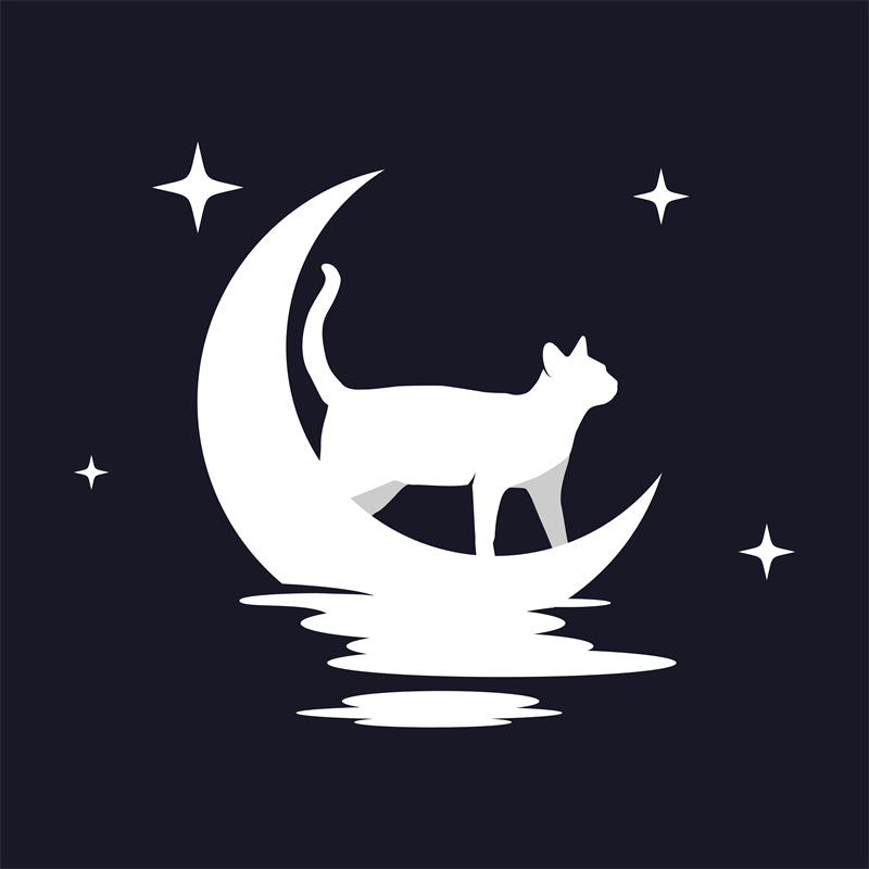 Éléments de dessin animé : Lune, clip, icône étoile au clair de lune, vecteur