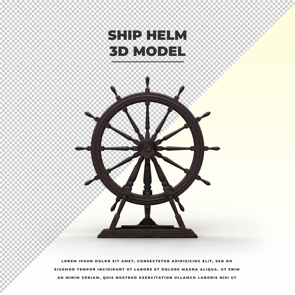 Rudder - Sailing -Steel Wheel Elements -Vector-image-jpg-eps- Logo Badge designs