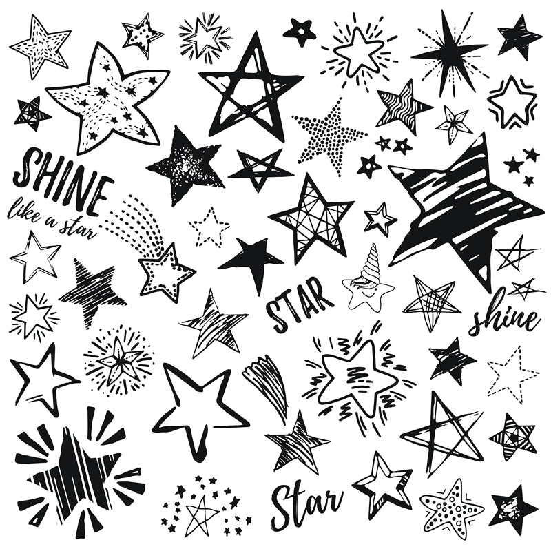 Star Elements -  Vintage -Vector -Star Ornaments - decoration