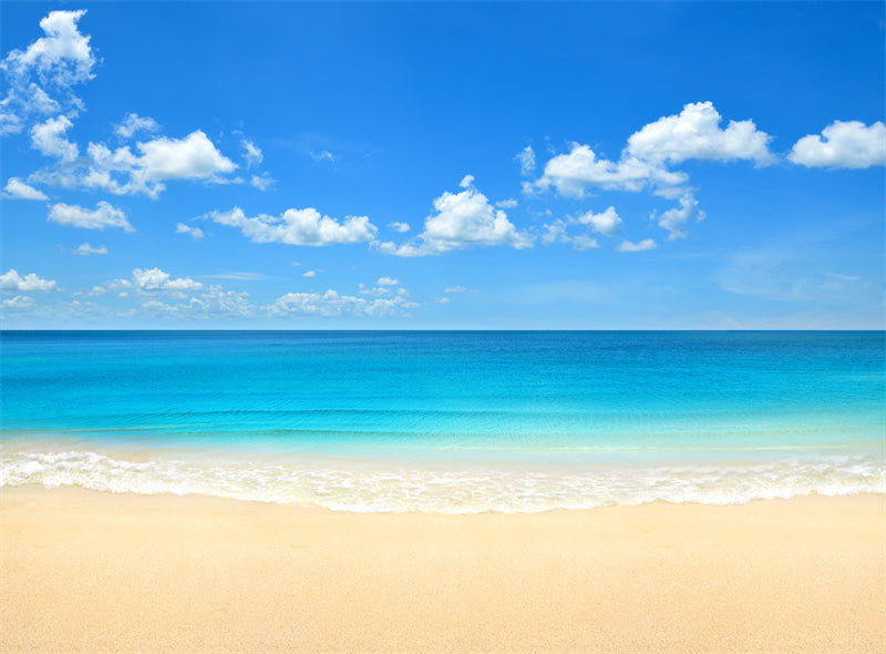 Seaside Landscape - Silent Sea Calm sea surface - sea waves on the beach - Png/PSD/JPG/ Free Download