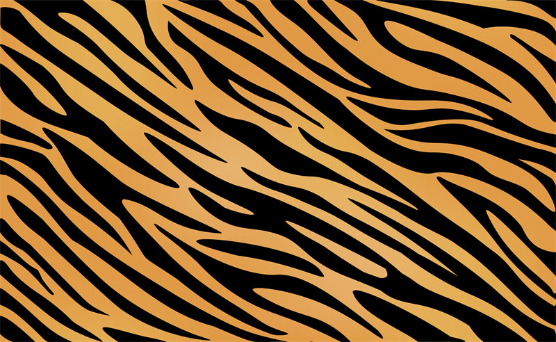 Tiger Skin Pattern Texture Vector- Illustration Free Download