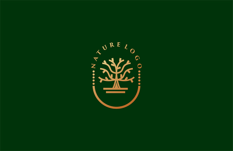 Handdraw Tree Forest Logo Elements Vector- Illustration Image Free Download