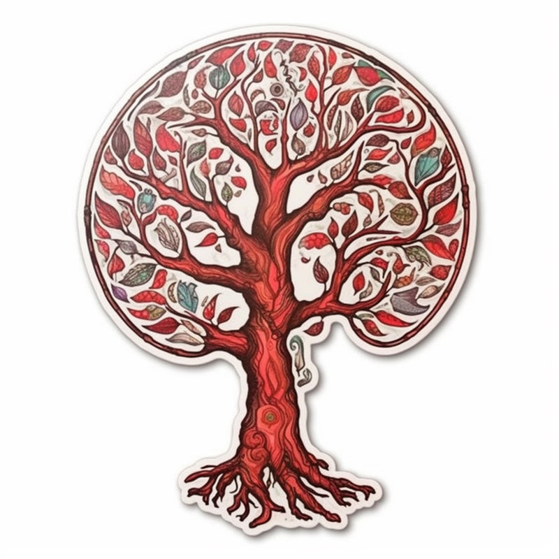 Handdraw Tree Forest Logo Elements Vector- Illustration Image Free Download