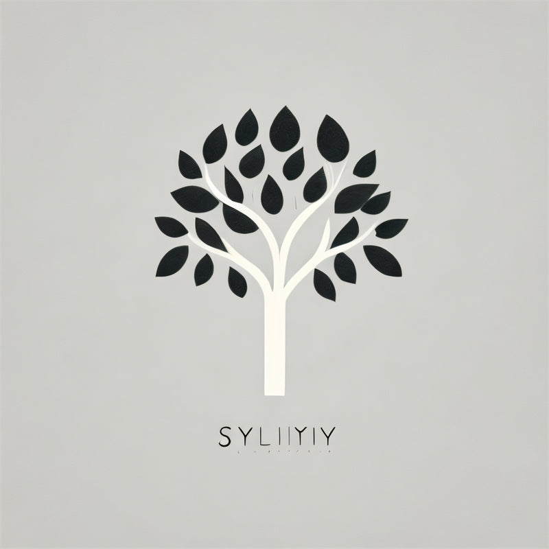 Handdraw Tree Forest Logo Elements Vector- Illustration Image Free Download