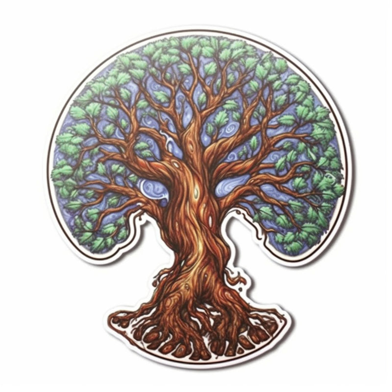 Handdraw Tree Forest Logo Elements Vector- Illustration Image Free Download