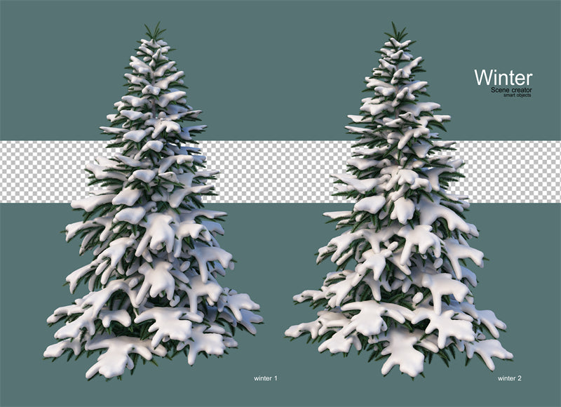 Illustration d'un sapin de Noël dessiné à la main - Vecteur - Téléchargement gratuit au format PNG/PSD/JPG