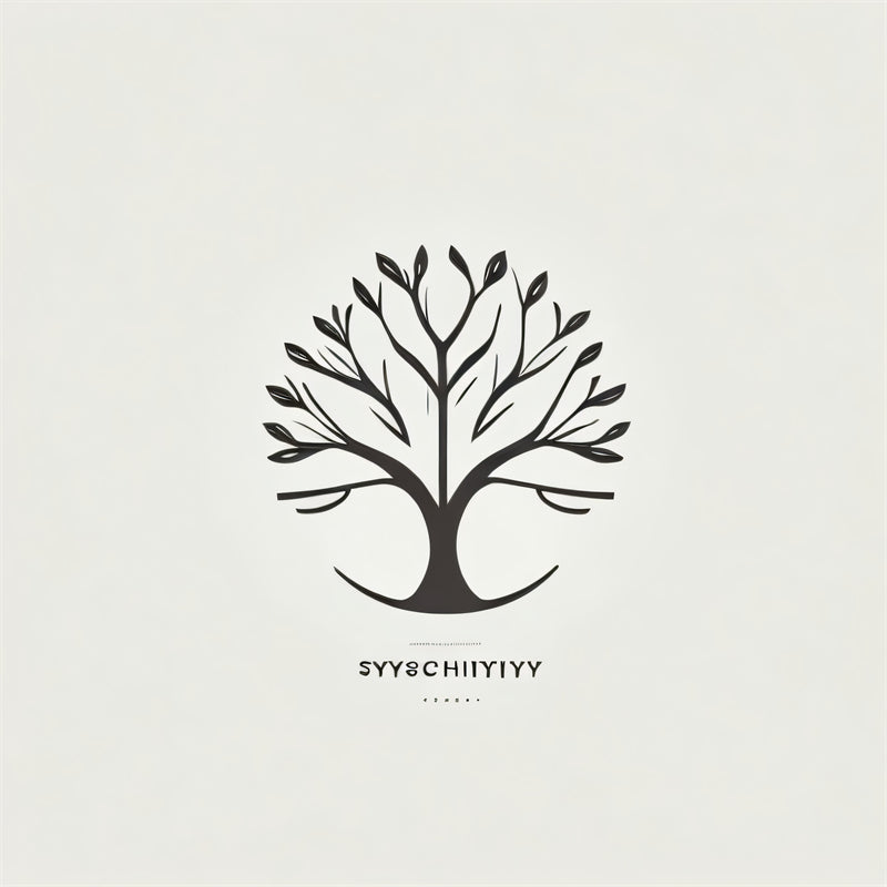 Handdraw Tree Forest Logo Elements Vector- Illustration Image Free Download