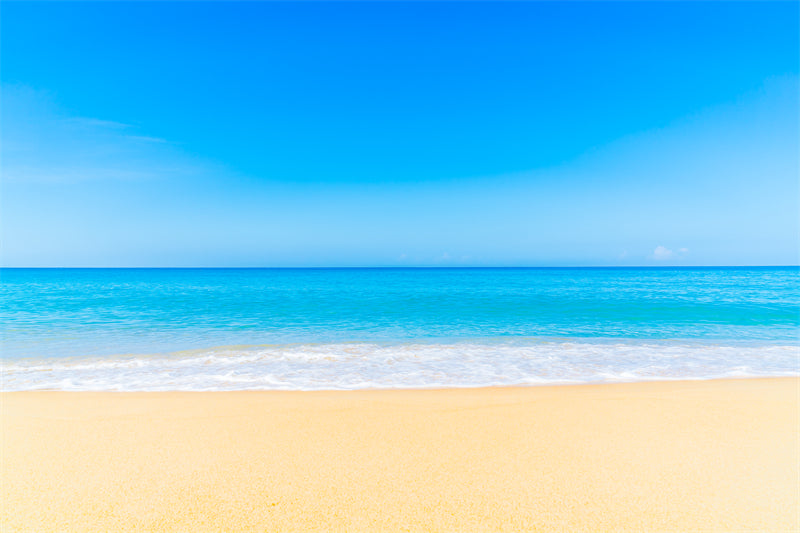 Seaside Landscape - Silent Sea Calm sea surface - sea waves on the beach - Png/PSD/JPG/ Free Download