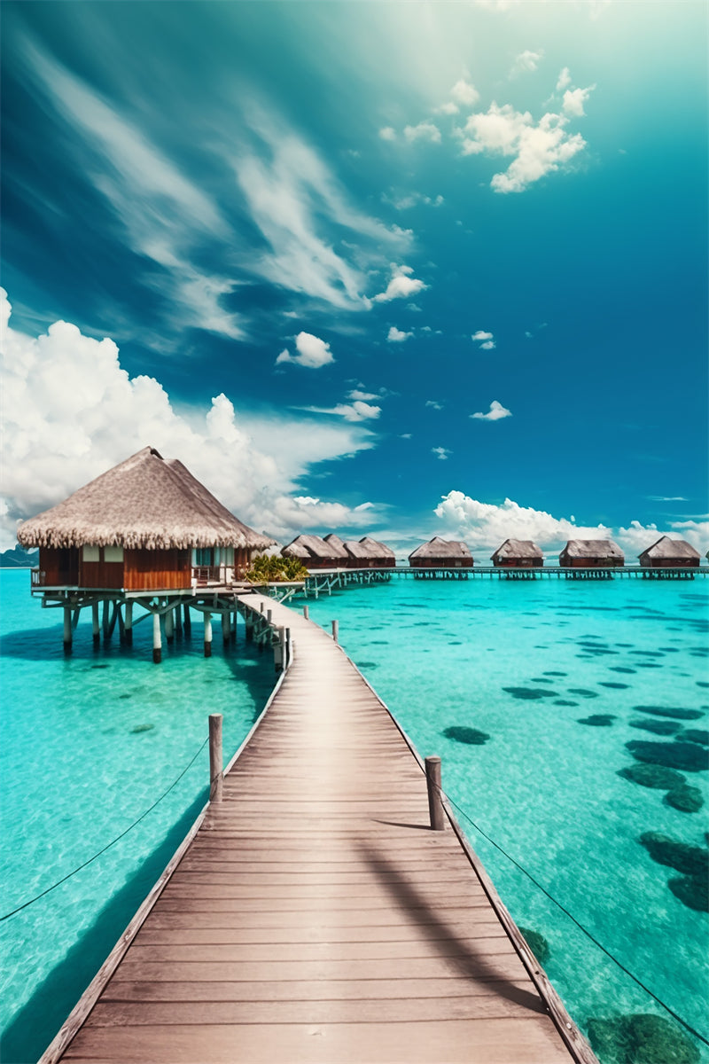 Tourist Maldives - Seaside island beach ocean landscape - photo wallpaper background - Png/JPG/ Free Download