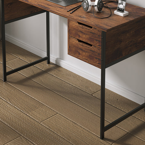 Modern Writing Desk Home Office Desk brown