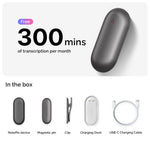 PLAUD NotePin - Wearable AI note taker
