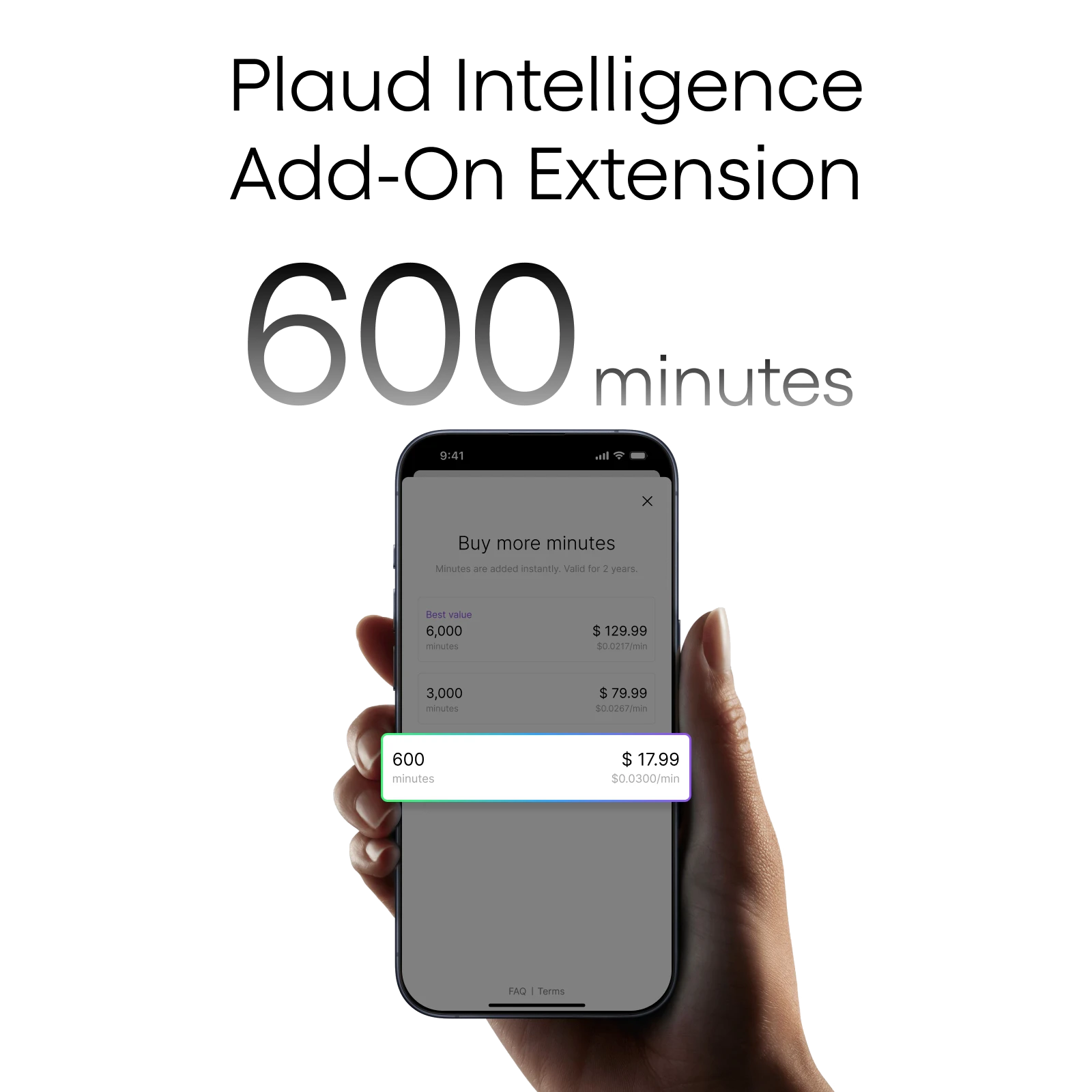 Quota de Transcription Plaud AI (600 minutes) 