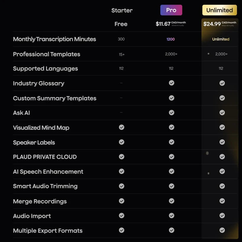 PLAUD NOTE + Annual Pro Plan
