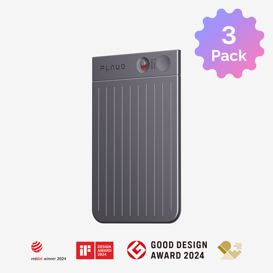 PLAUD NOTE 3-Pack
