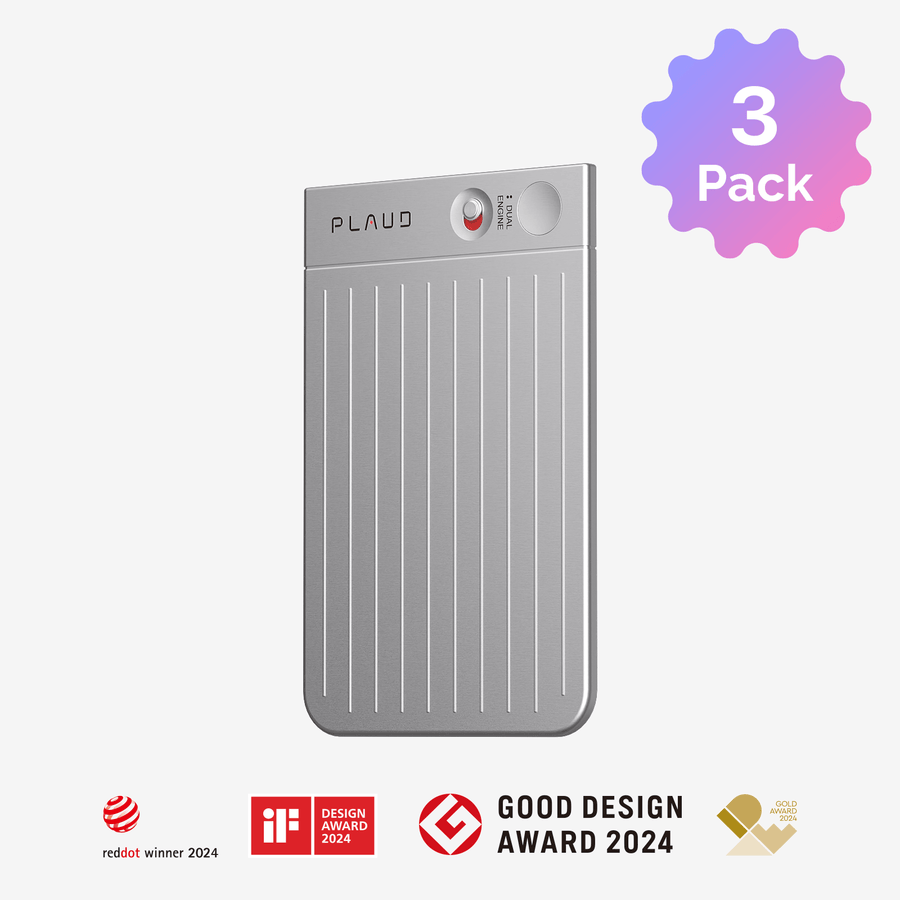 PLAUD NOTE 3-Pack
