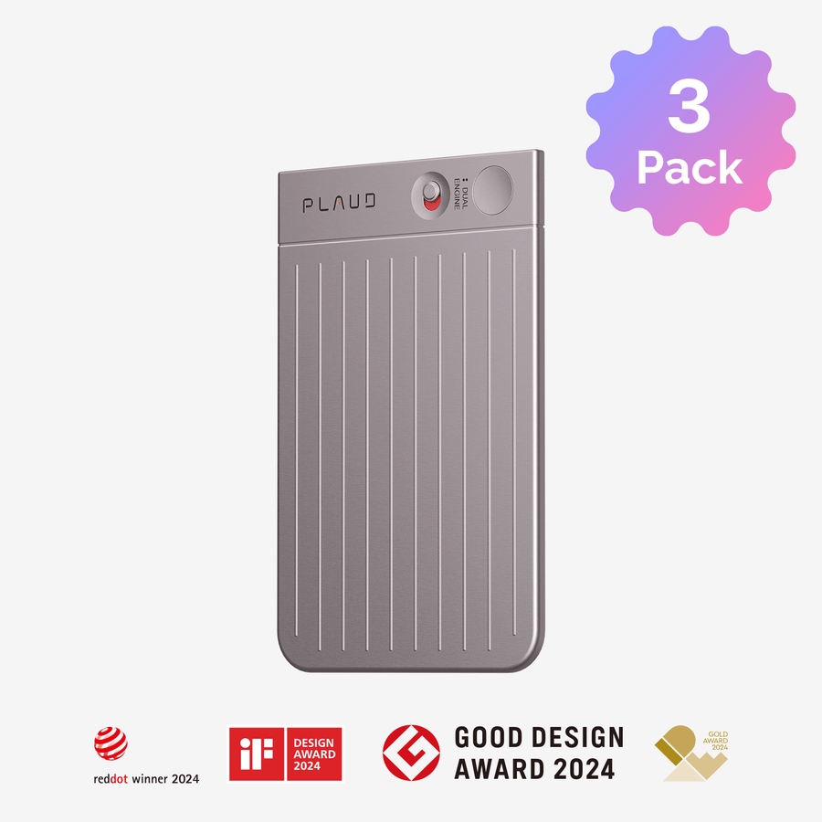 PLAUD NOTE 3-Pack
