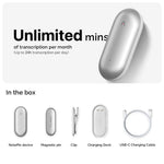 PLAUD NotePin & AI Annual Unlimited Plan
