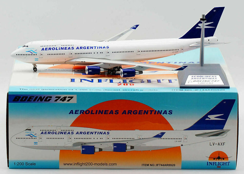 Aerolineas Argentinas / Boeing 747-400 / LV-AXF / IF744AR0920 / 1:200 *LAST ONE*