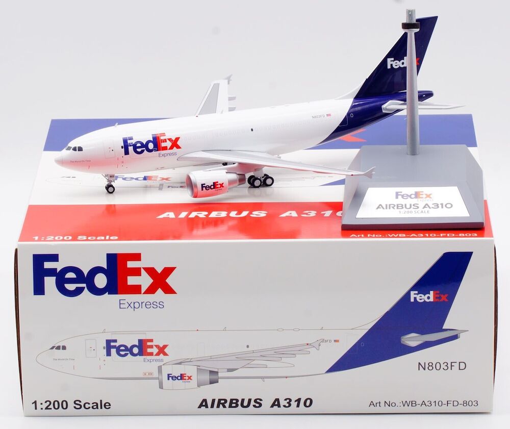 Fedex / Airbus A310-300F / N803FD / WB-A310-FD-803 / 1:200