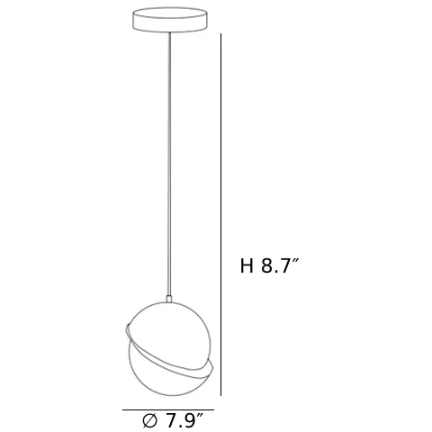 Engineering Chandelier Size