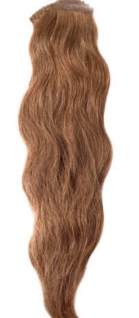 Dark Medium Ash Brown Hand Tied Tape-In