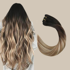 Ombré #1 / #12 Hair Extensions