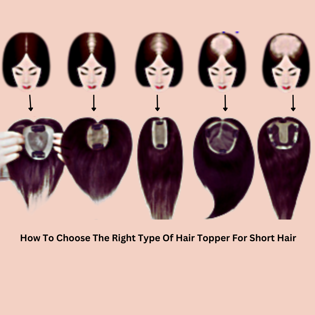 type of hair topper for short hair