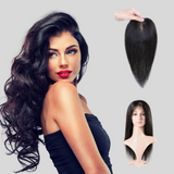 SEGO Silk Base Hair Toppers for Women With Bangs