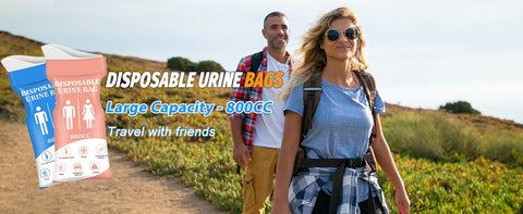 disposable emergency urinal bag for vomiting caused by sea sickness or motion sickness, hiking, traffic congestion, morning sickness and other emergency situations that need to go to the toilet