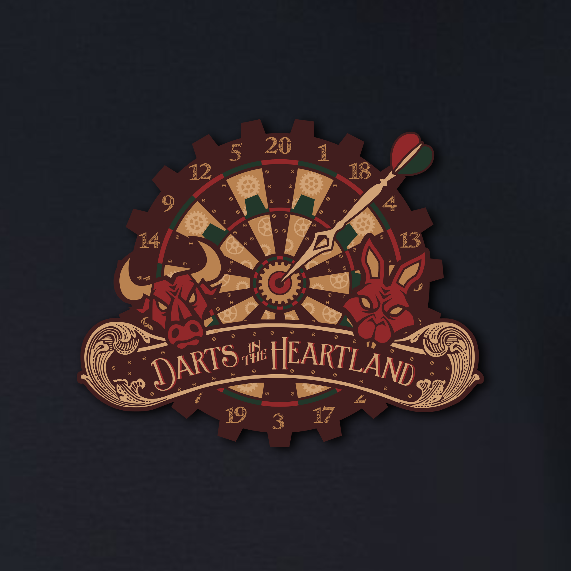 Darts In The Heartland T-Shirt