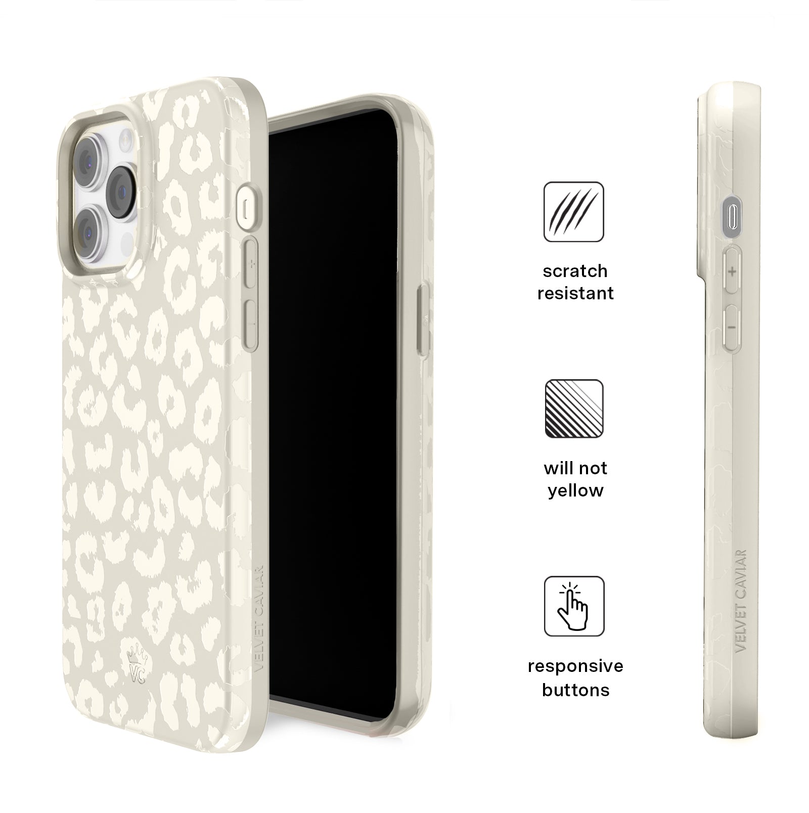 Stone Leopard iPhone Case