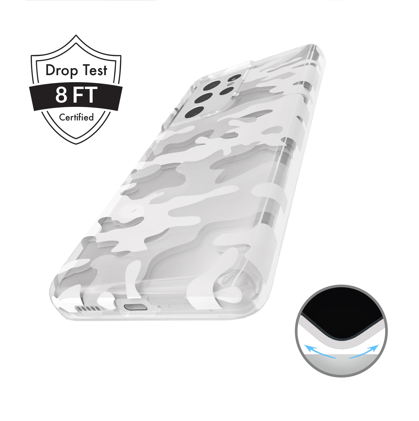 Frosted Camo Samsung Case