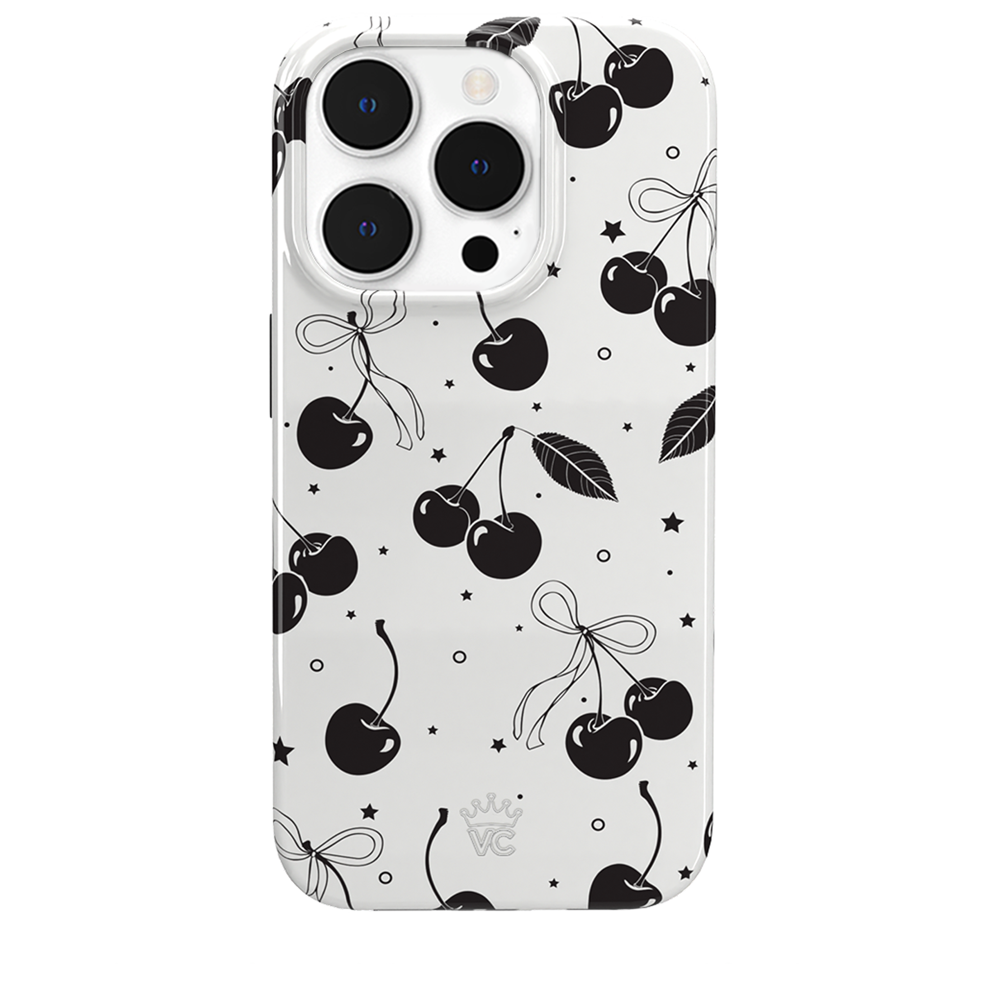 Cherry Noir iPhone Case