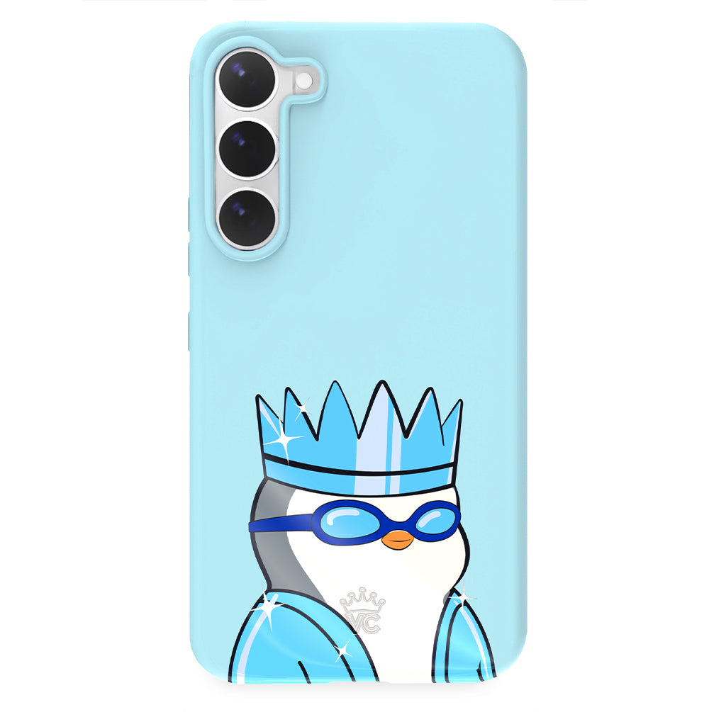 Pudgy Penguins Polar Blue Samsung Case