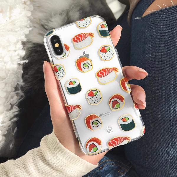 Sushi Clear iPhone Case