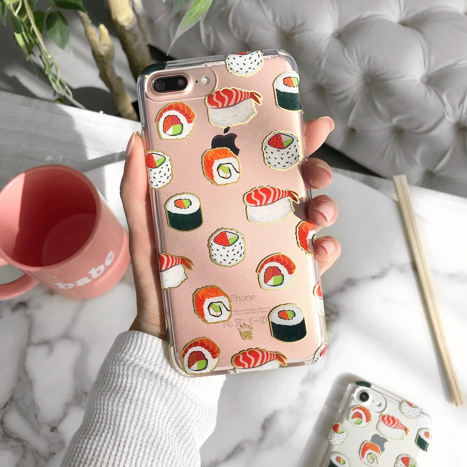 Sushi Clear iPhone Case