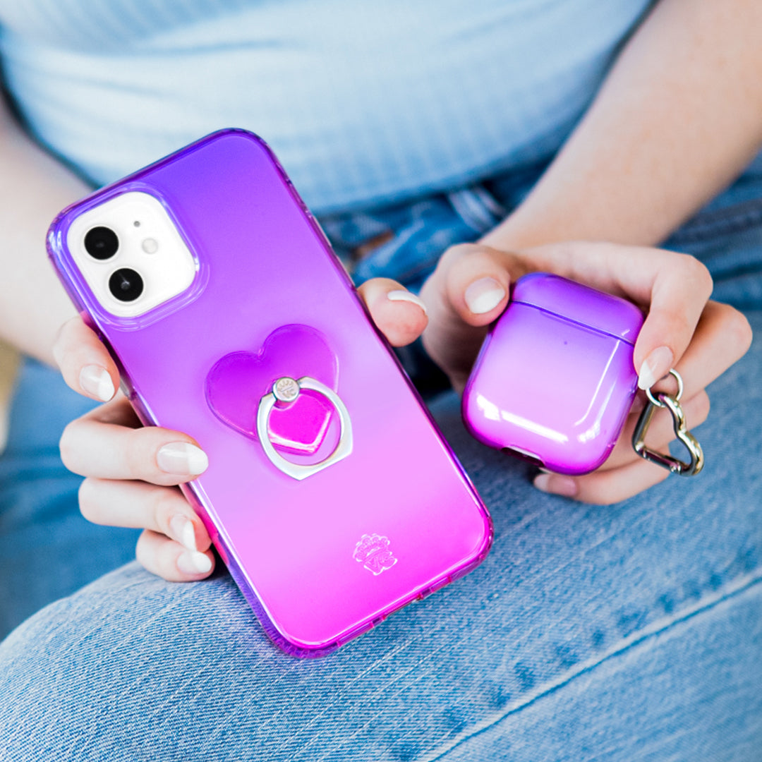 Violet Ombre AirPod Case