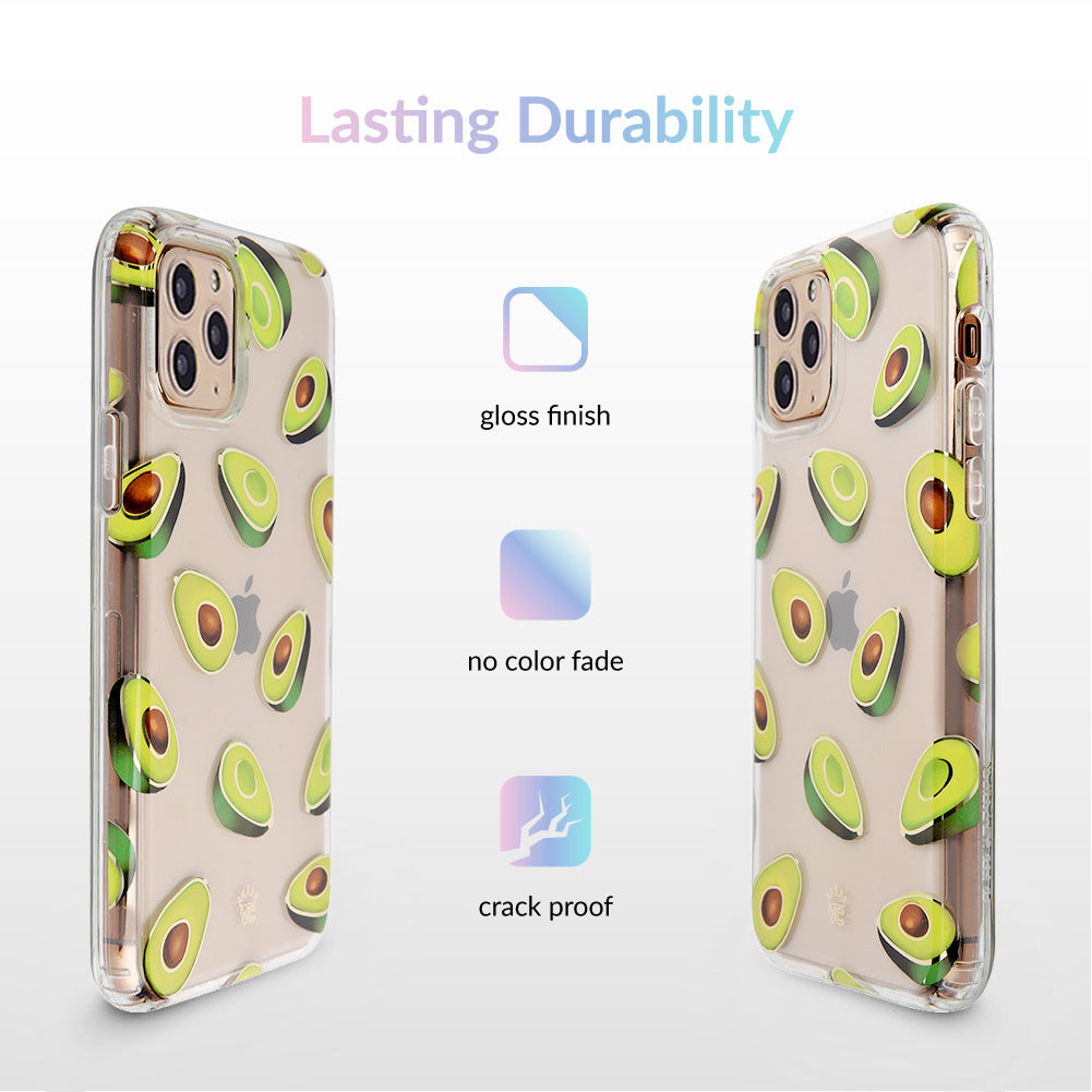 Avocado Clear iPhone Case