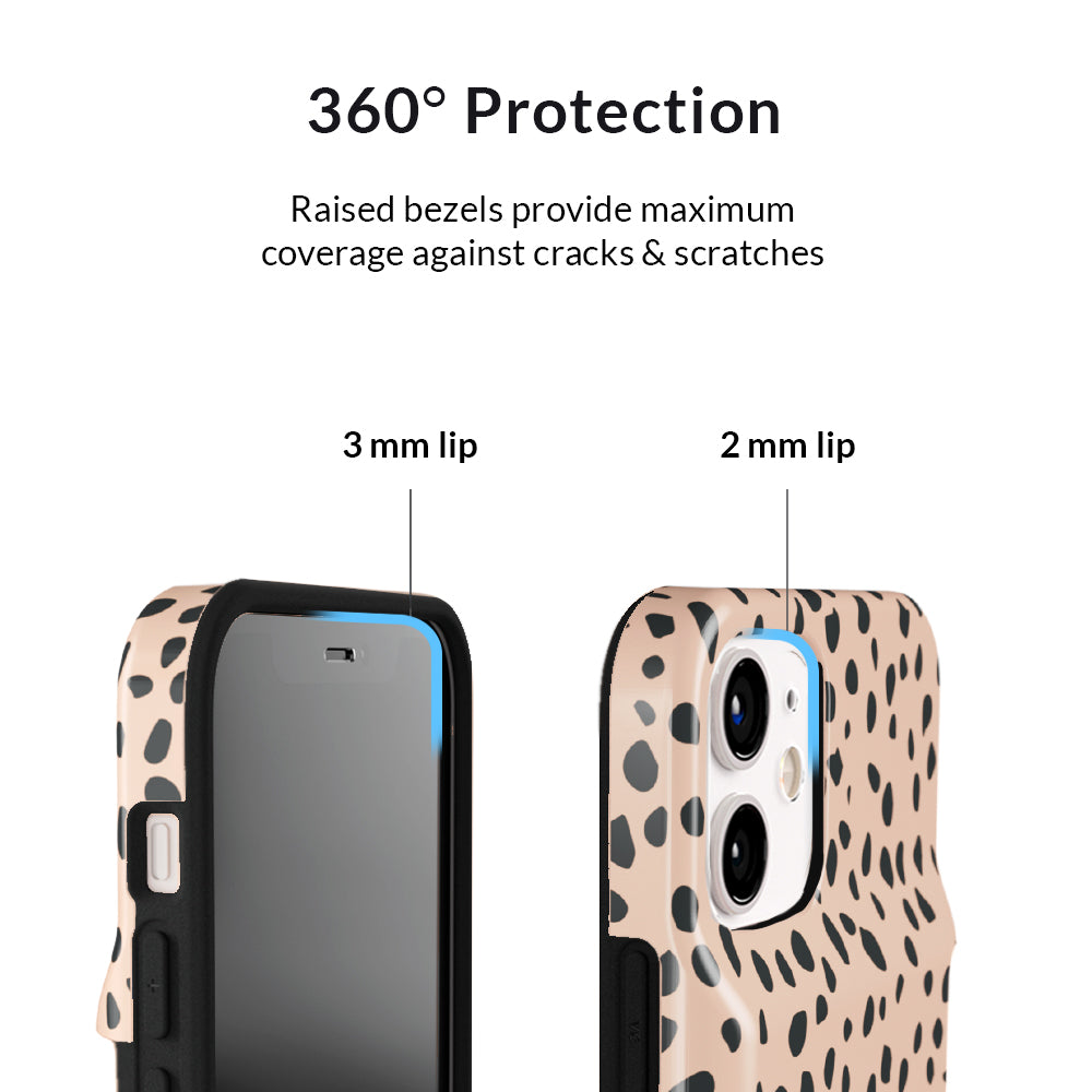 Spotted Cheetah Iphone Wallet Case