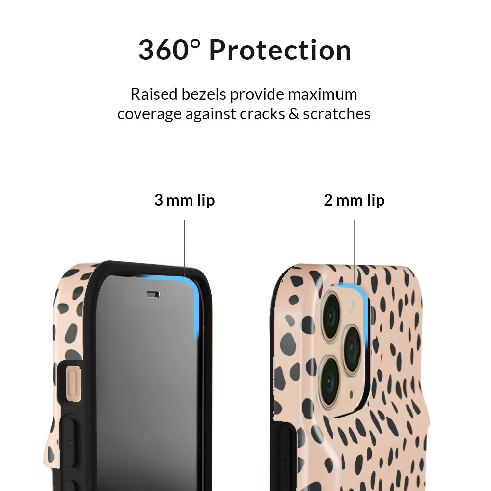 Spotted Cheetah Iphone Wallet Case