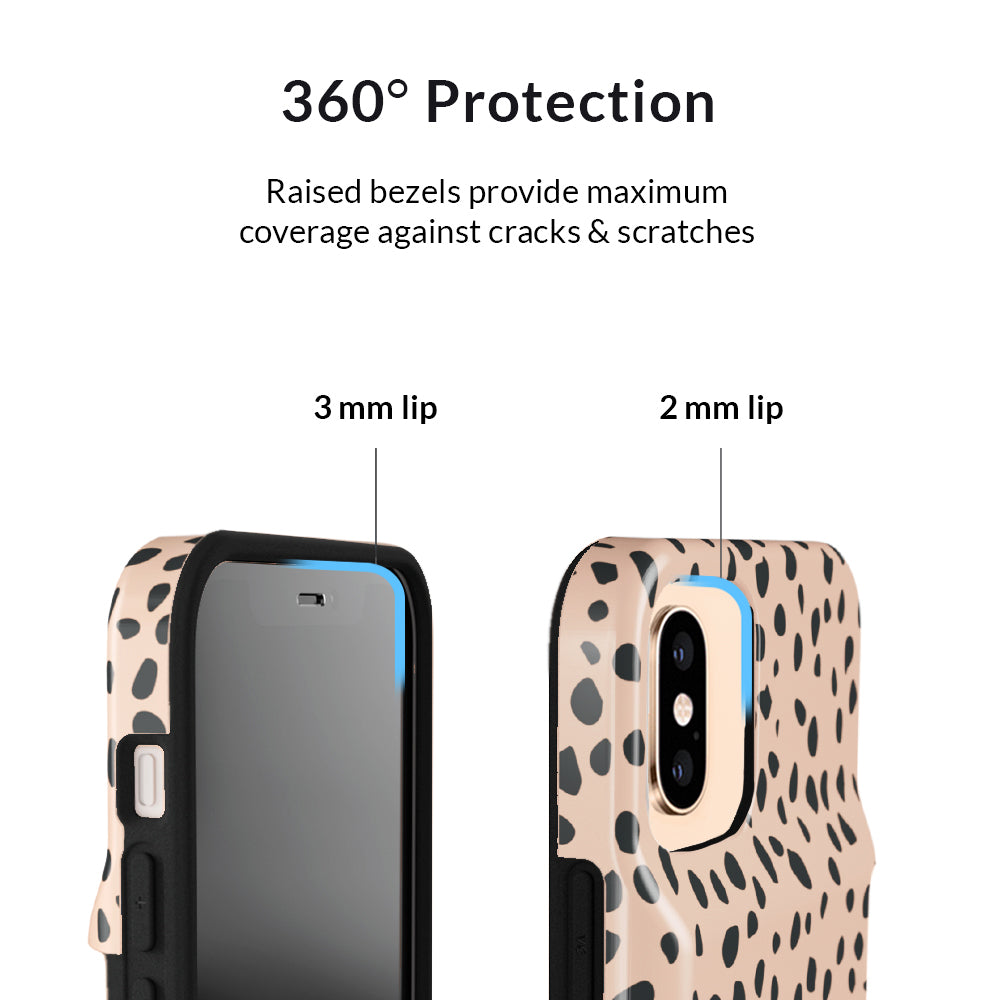 Spotted Cheetah Iphone Wallet Case