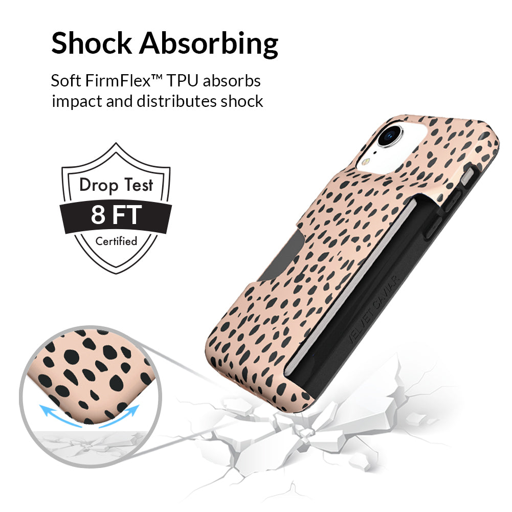 Spotted Cheetah Iphone Wallet Case