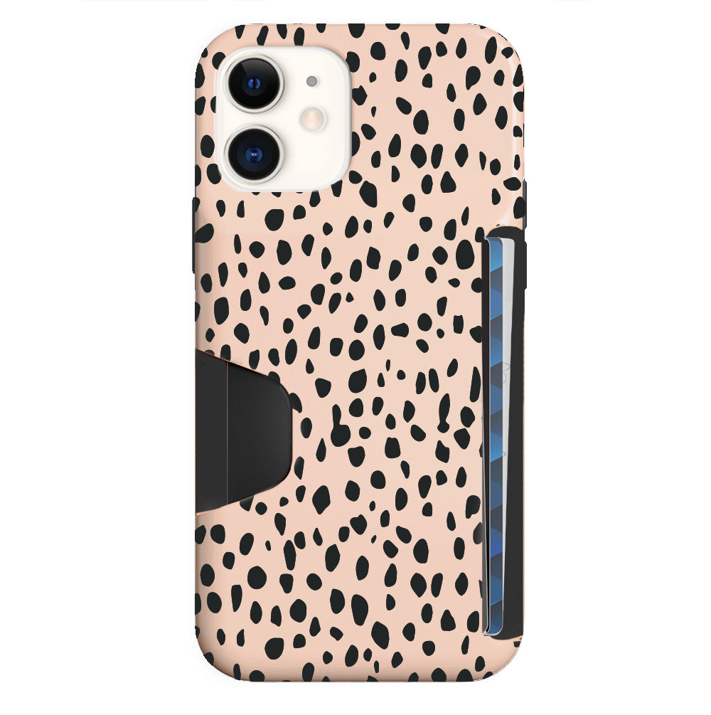 Spotted Cheetah Iphone Wallet Case