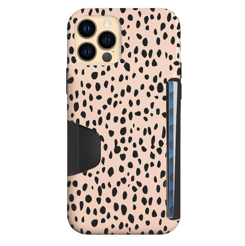 Spotted Cheetah Iphone Wallet Case