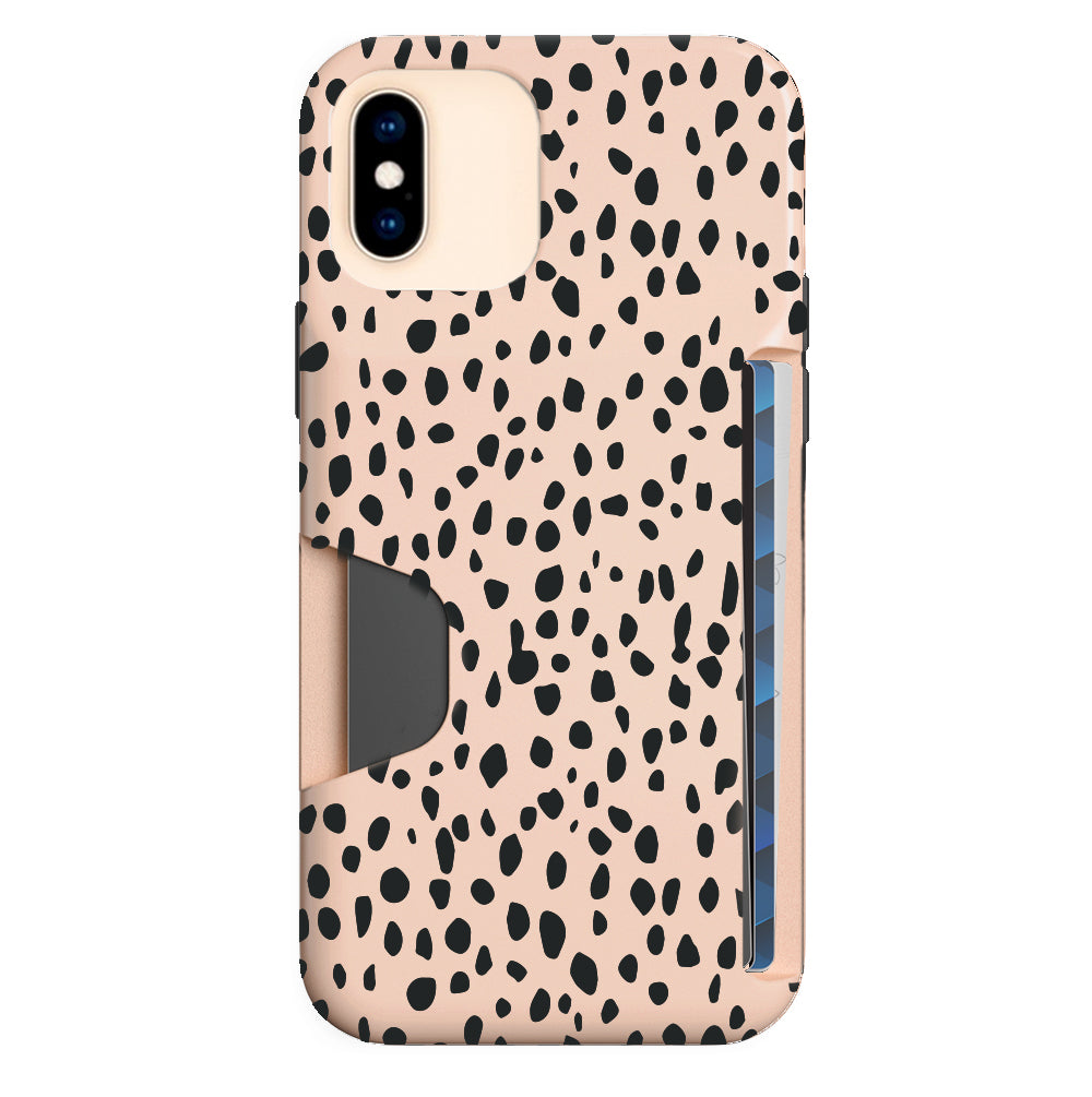 Spotted Cheetah Iphone Wallet Case