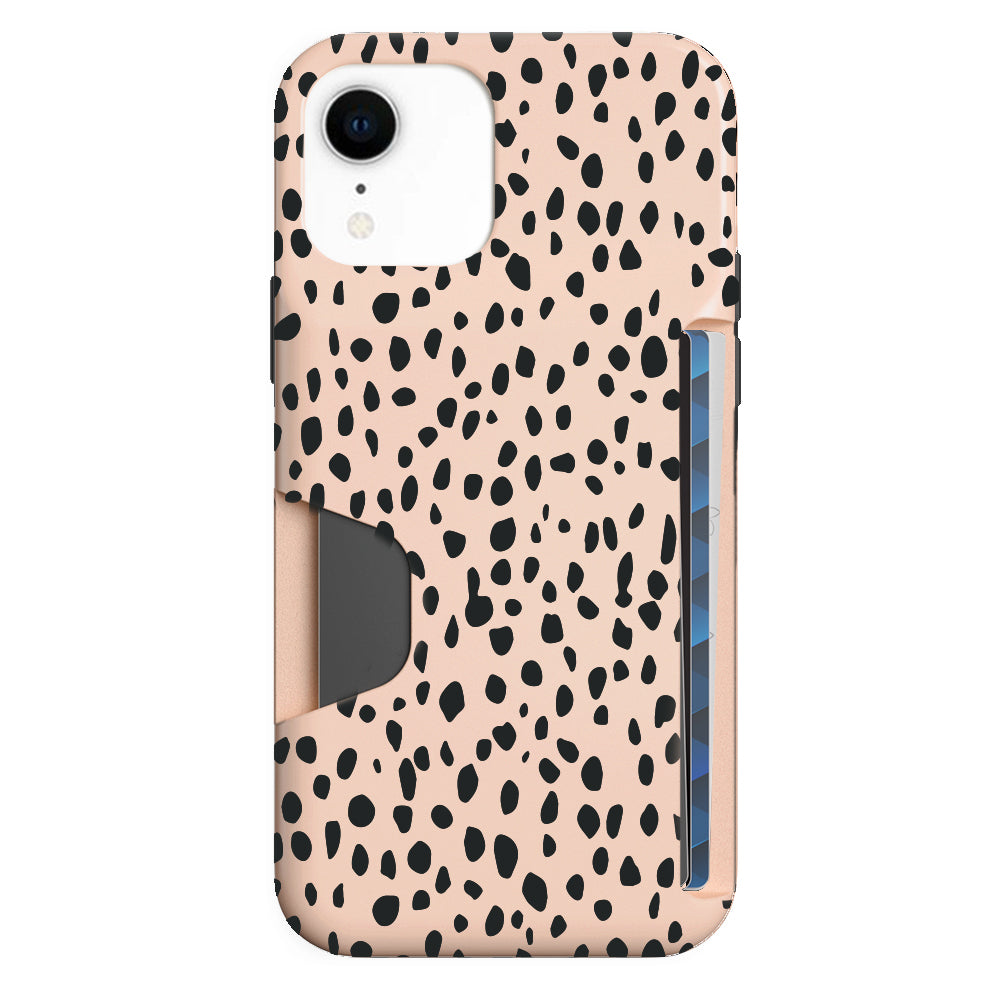 Spotted Cheetah Iphone Wallet Case