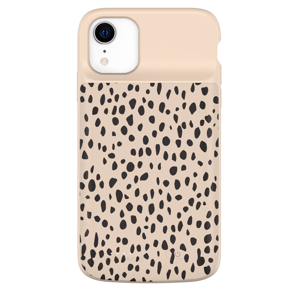 Spotted Cheetah IPhone Charging Case