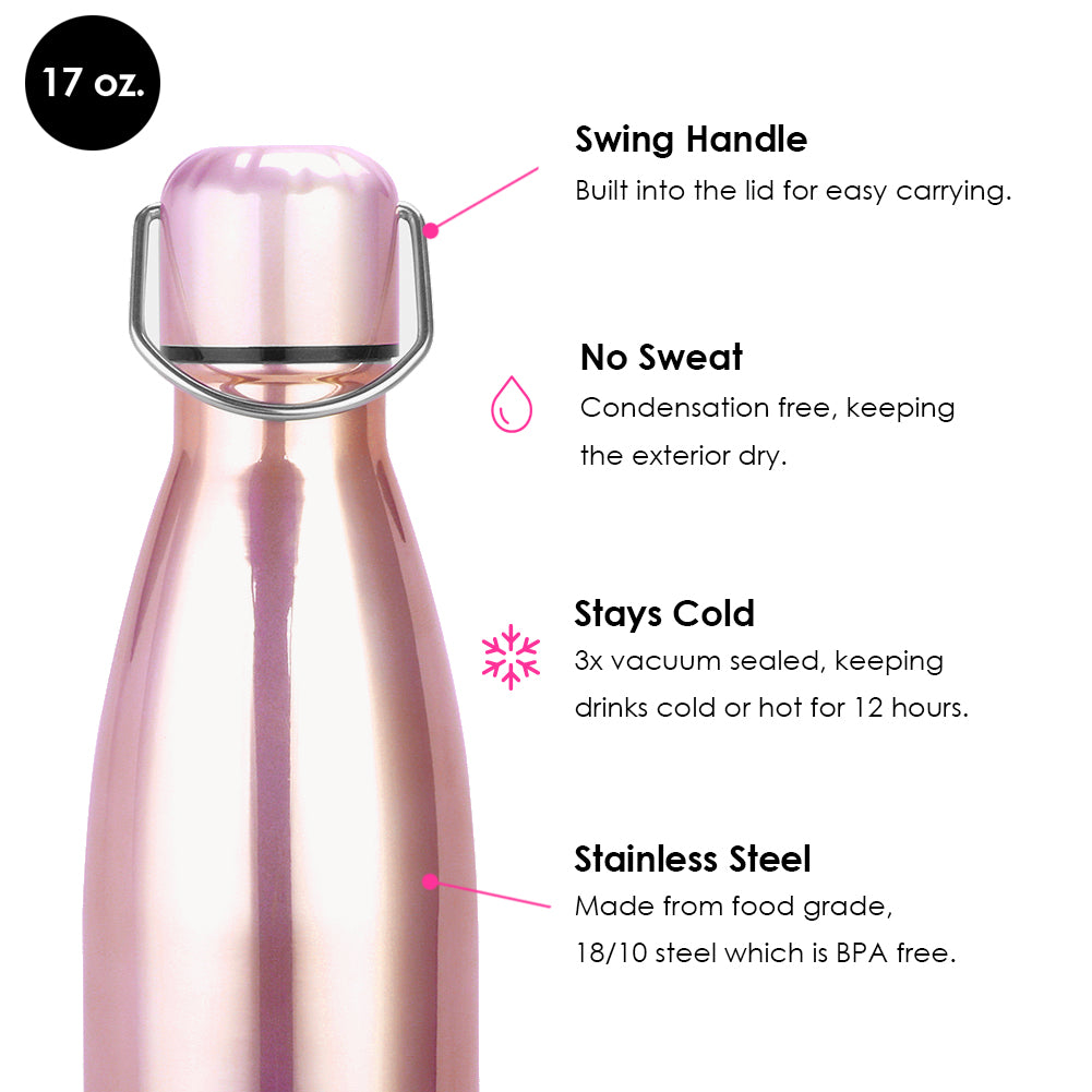 Rose Gold Water Bottle