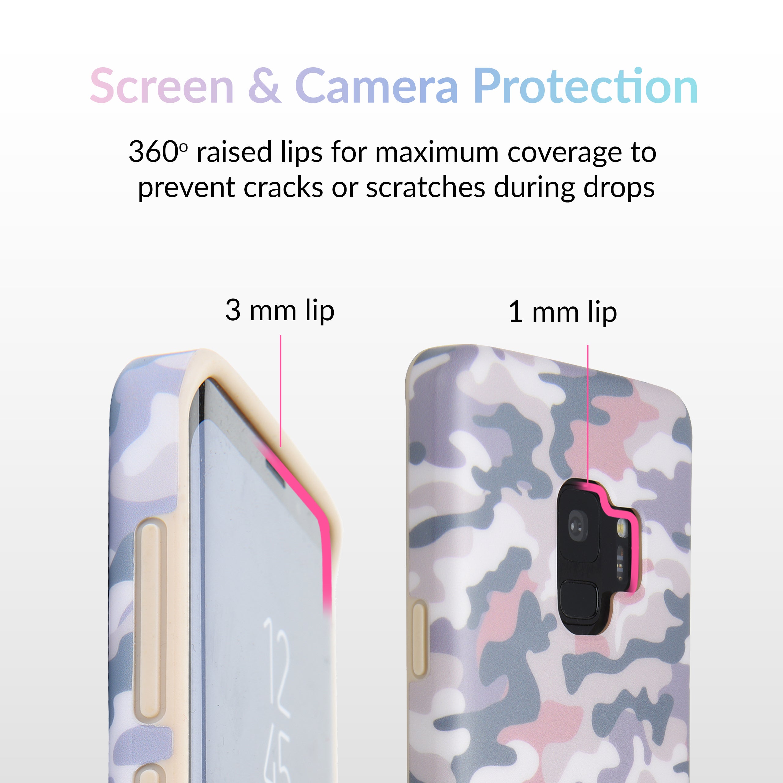 Nude Camo Samsung Galaxy Case